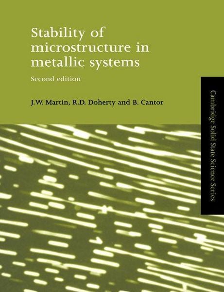 Produktbild: Stability of Microstructure in Metallic Systems