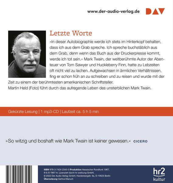 Produktbild: Autobiographie
