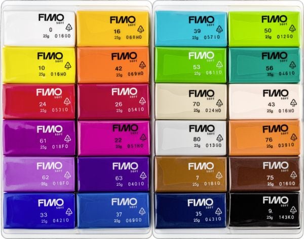 Produktbild: STAEDTLER Modelliermasse FIMO&reg; soft Basic Colours 24er Set