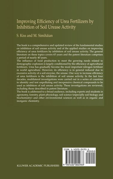 Produktbild: Improving Efficiency of Urea Fertilizers by Inhibition of Soil Urease Activity