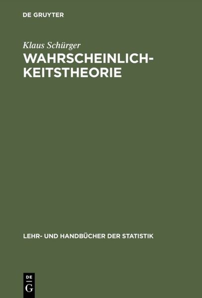 Produktbild: Wahrscheinlichkeitstheorie