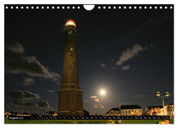 Produktbild: Borkum (Wandkalender 2026 DIN A4 quer), CALVENDO Monatskalender