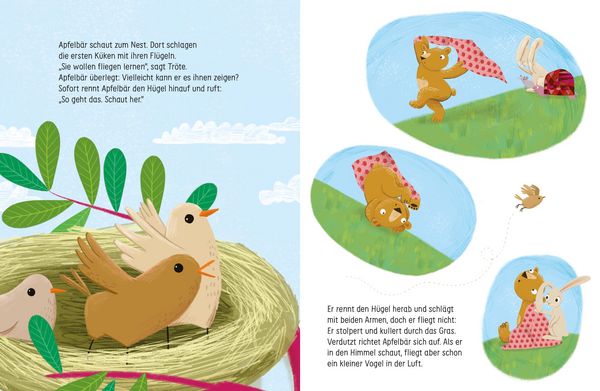 Produktbild: Die kleine Welt von Apfelb&auml;r - Ein Nestchen f&uuml;r die Vogelkinder