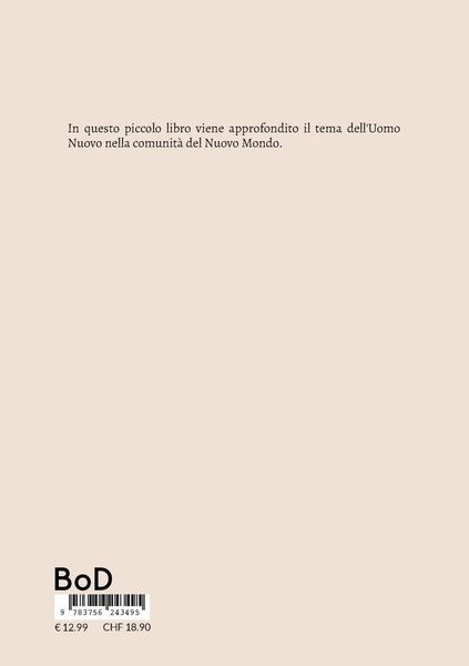 Produktbild: L'Uomo Nuovo
