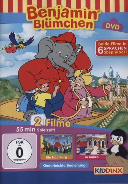 Benjamin Blümchen - Die Hüpfburg/In Indien, DVD