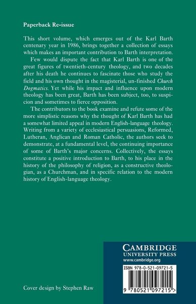 Produktbild: Karl Barth