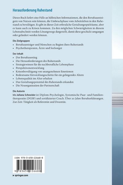 Produktbild: Herausforderung Ruhestand &ndash; Krise oder Chance?