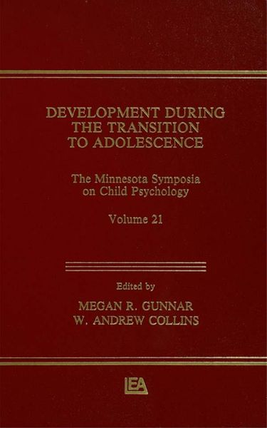 Produktbild: Development During the Transition to Adolescence