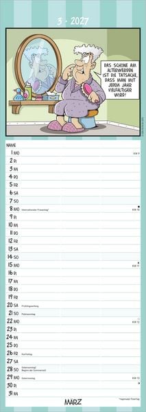 Produktbild: Rentner-Kalender 2027