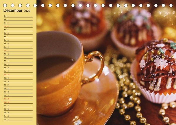 Produktbild: Kaffee und Kuchen. Impressionen (Tischkalender 2022 DIN A5 quer)