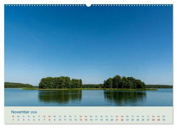 Produktbild: Wundersch&ouml;nes Masuren (Wandkalender 2026 DIN A2 quer), CALVENDO Monatskalender