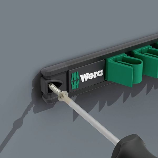 Produktbild: Wera 05136413001 9610 Joker Magnetleiste, f&uuml;r bis zu 11 Maulschl&uuml;ssel, unbest&uuml;ckt (L x B) 370 mm x 30 mm 1 St.