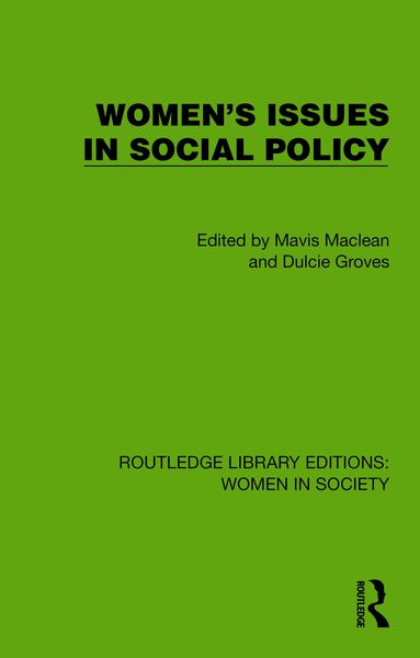 Produktbild: Women's Issues in Social Policy