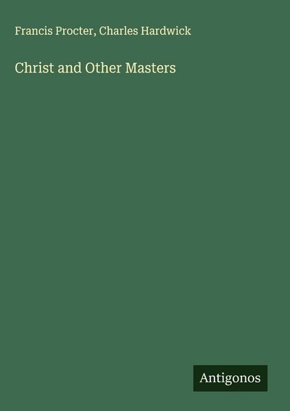 Produktbild: Christ and Other Masters