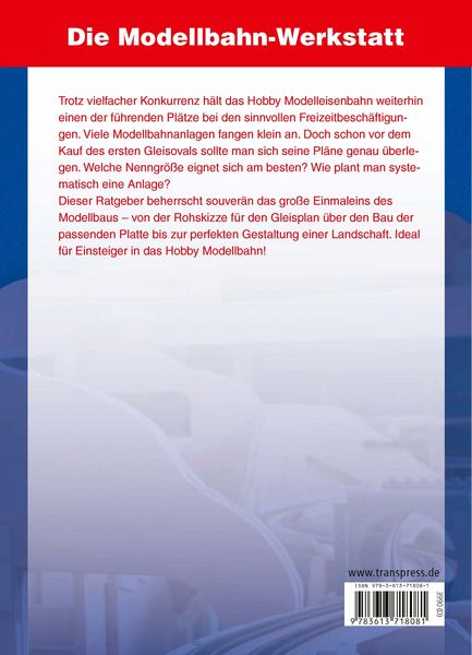 Produktbild: Planen und Bauen von Modellbahnanlagen