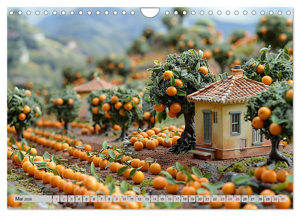 Produktbild: Weltreise im Kleinforma (Wandkalender 2026 DIN A4 quer), CALVENDO Monatskalender