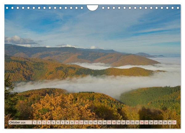 Produktbild: Vogesen - wundersch&ouml;n (Wandkalender 2026 DIN A4 quer), CALVENDO Monatskalender