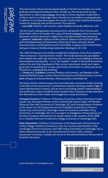 Produktbild: Macroeconomic Theory and Macroeconomic Pedagogy