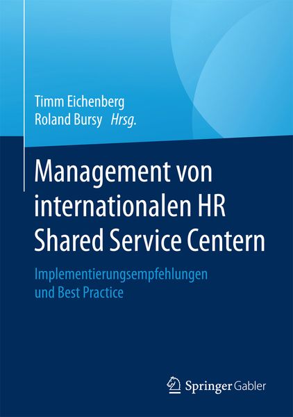 Produktbild: Management von internationalen HR Shared Service Centern
