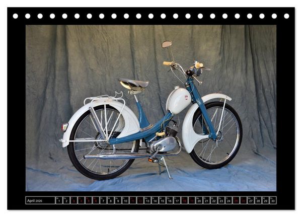 Produktbild: NSU Quickly - Mein Moped (Tischkalender 2026 DIN A5 quer), CALVENDO Monatskalender