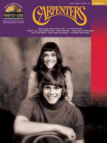 Produktbild: Carpenters: Piano Play-Along Volume 31