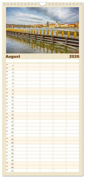 Produktbild: Familienplaner 2026 - Magic Places - Sehnsuchtsorte nah und fern mit 5 Spalten (Wandkalender, 21 x 45 cm) CALVENDO