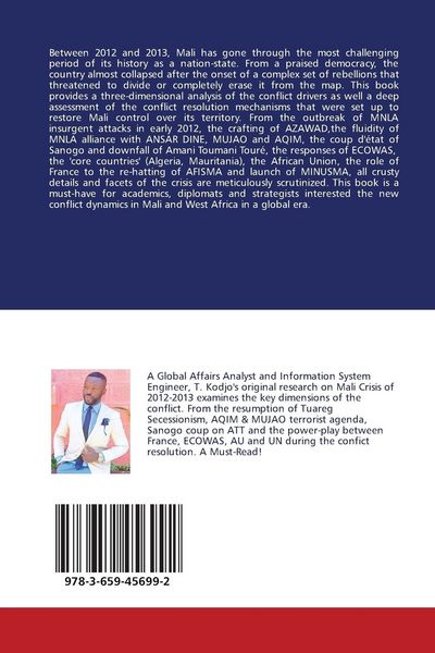 Produktbild: Mali Conflict of 2012-2013: A Critical Assessment