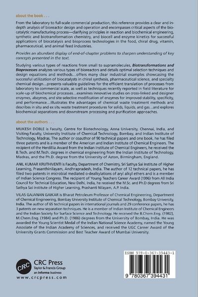 Produktbild: Biotransformations and Bioprocesses