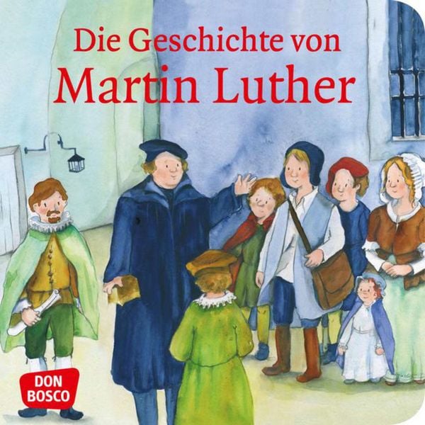 Produktbild: Die Geschichte von Martin Luther. Mini-Bilderbuch.