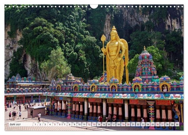 Produktbild: Bangkok und Kuala Lumpur - Megast&auml;dte Asiens (Wandkalender 2027 DIN A3 quer), CALVENDO Monatskalender