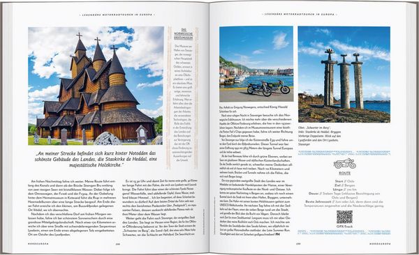 Produktbild: Legend&auml;re Motorradtouren in Europa