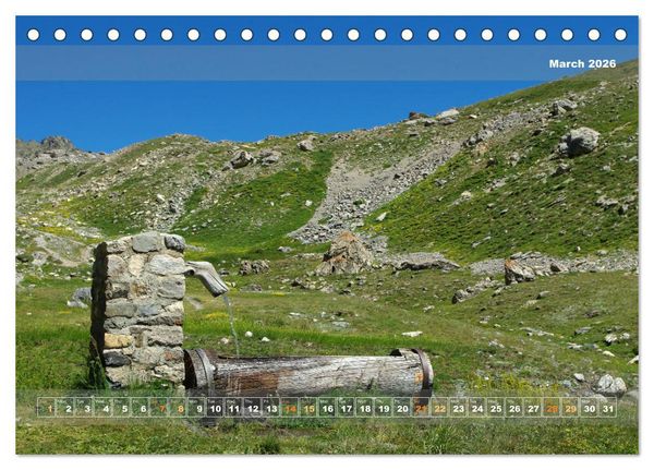 Produktbild: Natural landscape of France (Desk Calendar 2026 DIN A5 landscape), CALVENDO 12 Month DeskCalendar
