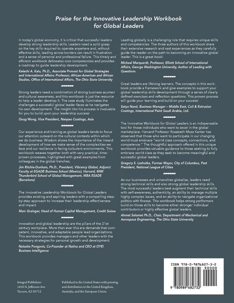 Produktbild: Innovative Leadership Workbook for Global Leaders