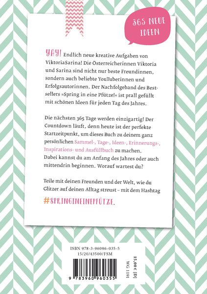 Produktbild: Spring in eine Pf&uuml;tze! Neue Ideen f&uuml;r jeden Tag