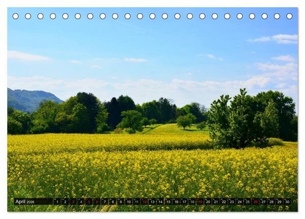 Produktbild: Eindrucksvolle Landschaften (Tischkalender 2026 DIN A5 quer), CALVENDO Monatskalender