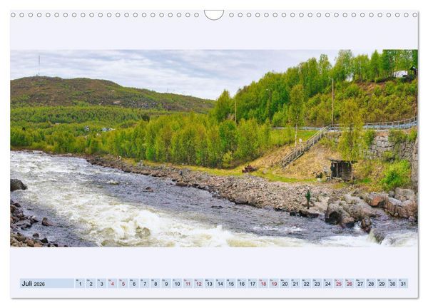Produktbild: Norwegen Nordland Troms og Finnmark - Panoramen (Wandkalender 2026 DIN A3 quer), CALVENDO Monatskalender