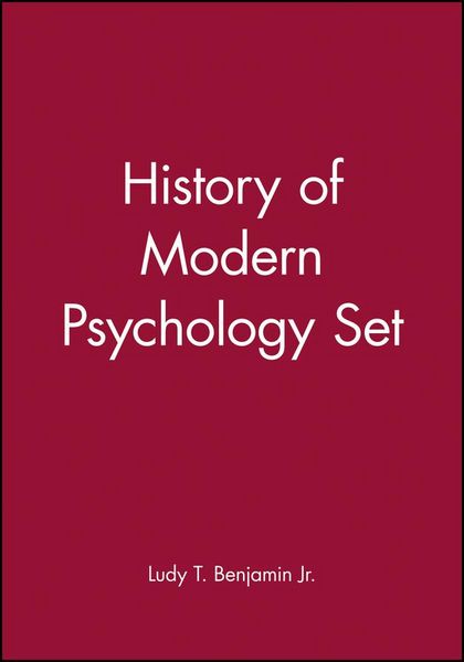 Produktbild: Jr., L: History of Modern Psychology Set