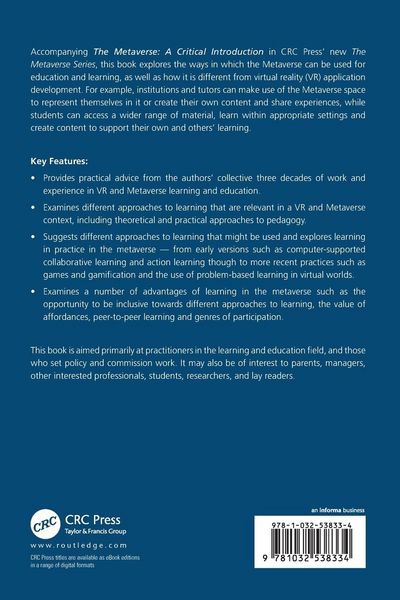 Produktbild: The Metaverse for Learning and Education