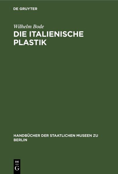 Produktbild: Die italienische Plastik