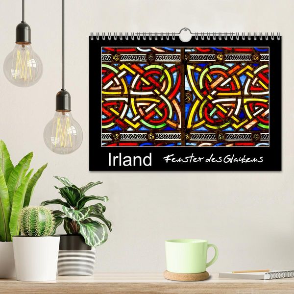 Produktbild: IRLAND - Fenster des Glaubens (Wandkalender 2026 DIN A4 quer), CALVENDO Monatskalender