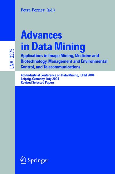 Produktbild: Advances in Data Mining