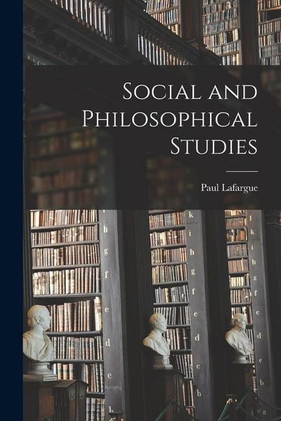Produktbild: Social and Philosophical Studies