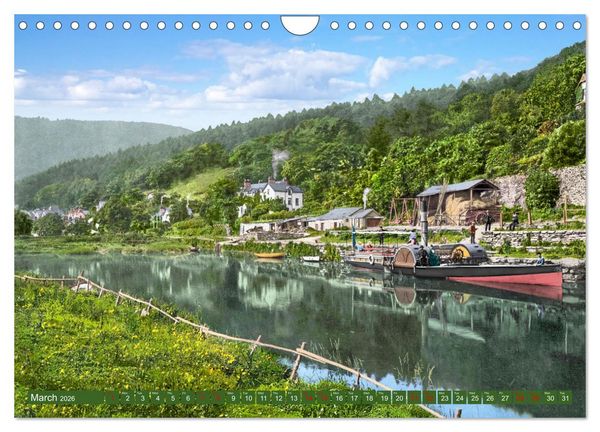 Produktbild: Wales around 1900 - photos restored and colourised (Wall Calendar 2026 DIN A4 landscape), CALVENDO 12 Month Wall Calendar