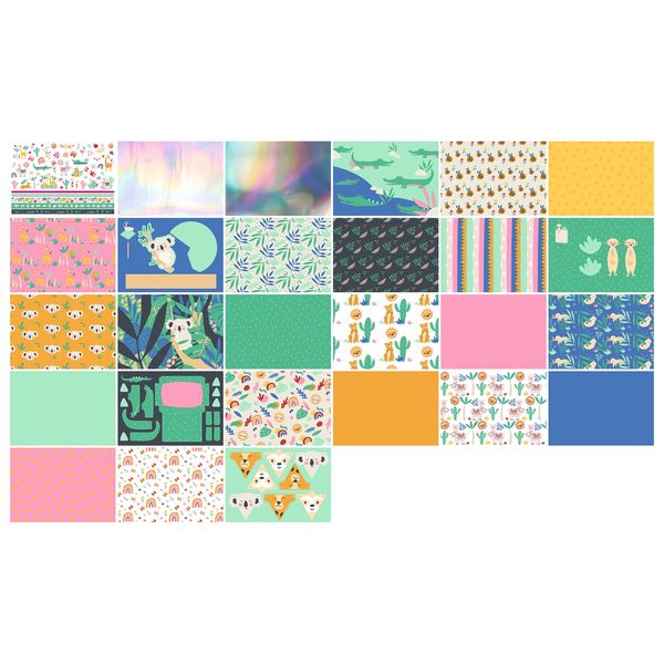 Produktbild: FOLIA&reg; Bastelblock, Sweet Safari