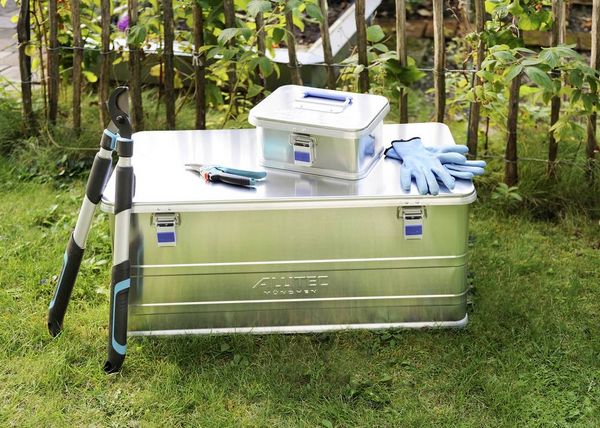 Produktbild: Alutec COMFORT 12060 12060 Transportkiste Aluminium (L x B x H) 580 x 385 x 332mm