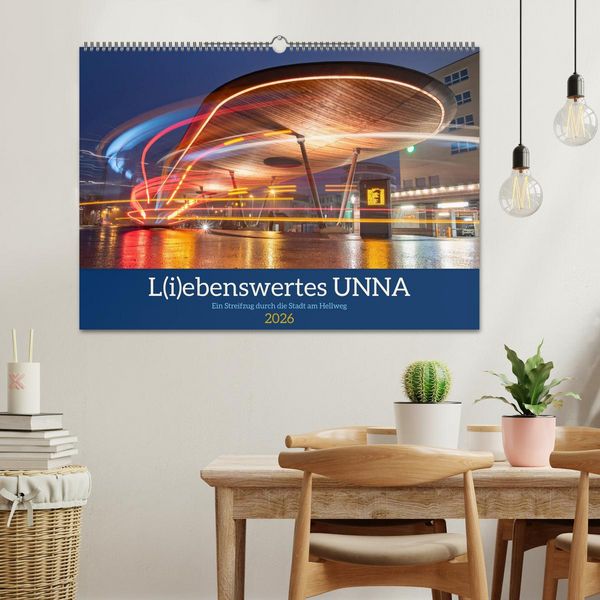 Produktbild: L(i)ebenswertes UNNA (Wandkalender 2026 DIN A2 quer), CALVENDO Monatskalender