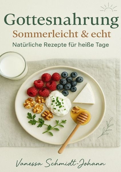 Produktbild: Gottesnahrung &ndash; Sommerleicht &amp; echt Nat&uuml;rliche Rezepte f&uuml;r hei&szlig;e Tage