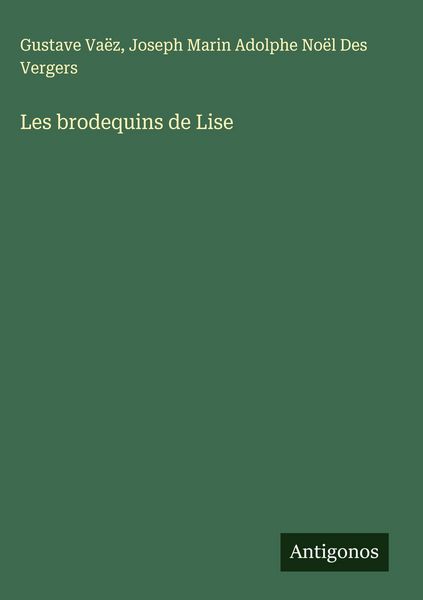 Produktbild: Les brodequins de Lise