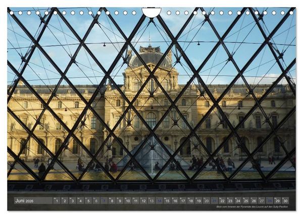 Produktbild: Paris Highlights Wandkalender 2026 DIN A3 quer (Wandkalender 2026 DIN A4 quer), CALVENDO Monatskalender