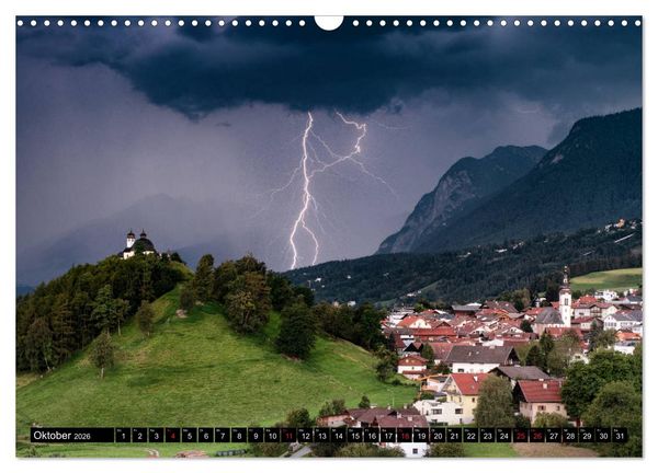Produktbild: Blitz & Donner (Wandkalender 2026 DIN A3 quer), CALVENDO Monatskalender